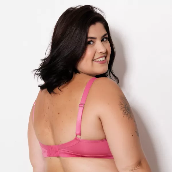 Sutiã Plus Size sem Bojo com Arco de Metal Valentina - Imagem 2