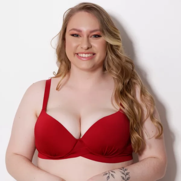 Sutiã Plus Size sem Bojo com Arco de Metal Valentina - Imagem 7