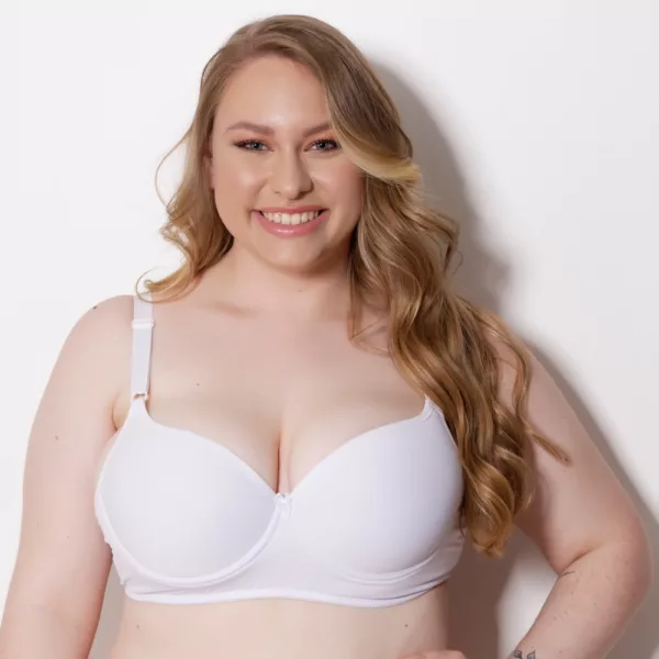 Sutiã Plus Size com Bojo Microfibra - Imagem 3