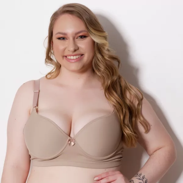 Sutiã Plus Size Reforçado com Bojo - Imagem 5