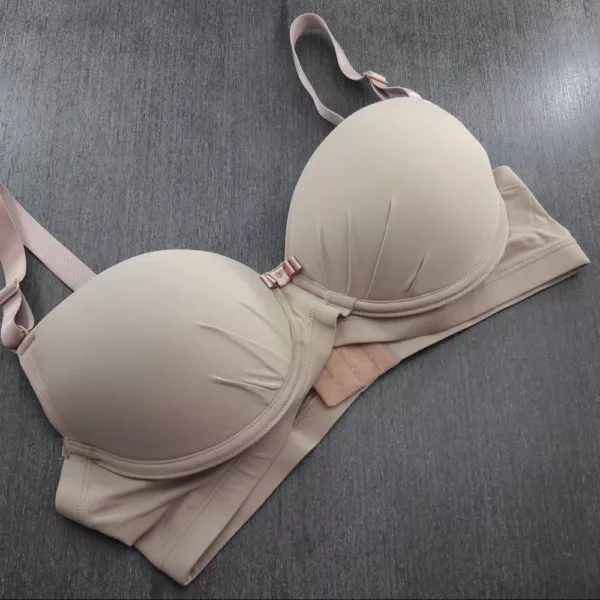 Sutiã com Bojo Plus Size Transpassado - Imagem 9