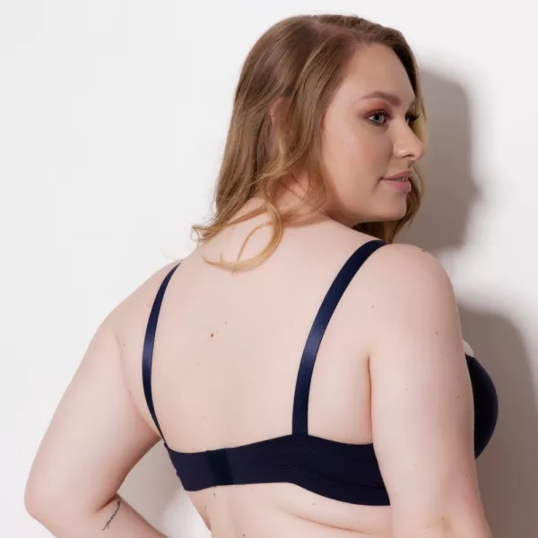 Sutiã com Bojo Plus Size Transpassado - Imagem 6