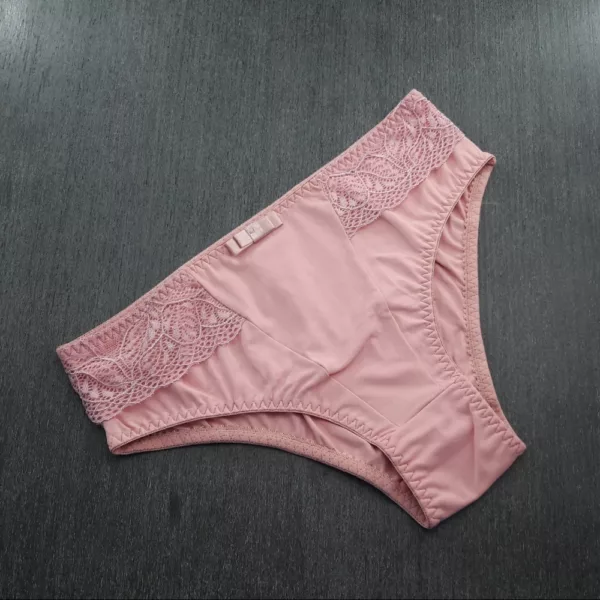 Calcinha em Microfibra e Detalhe Renda - Imagem 7