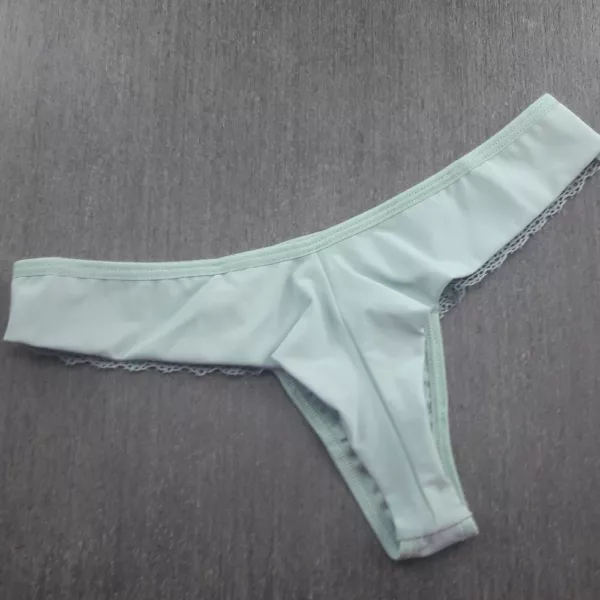 Tanga Fio Duplo em Micro Detalhe em Renda - Imagem 6