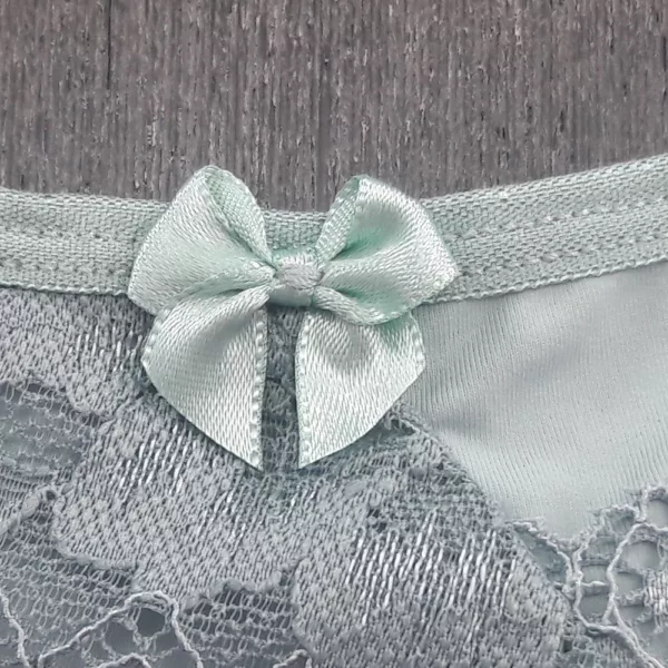 Tanga Fio Duplo em Micro Detalhe em Renda - Imagem 7