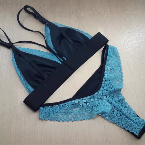 Conjunto sem Bojo em Renda Mayra - Imagem 8