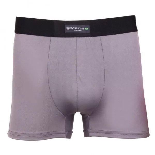Cueca Boxer cós Largo Poliéster Lisa - Imagem 3