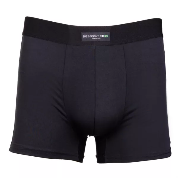 Cueca Boxer cós Largo Poliéster Lisa - Imagem 5