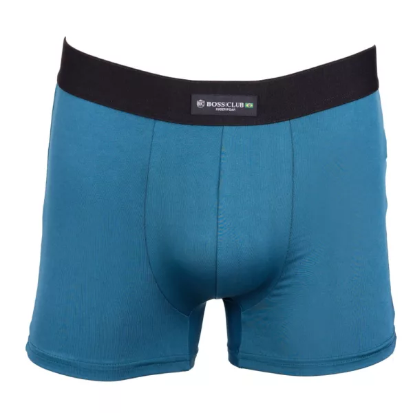 Cueca Boxer cós Largo Poliéster Lisa - Imagem 9