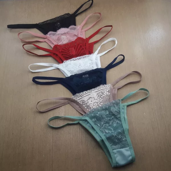 Tanga Fio em Renda Sabrina - Imagem 4