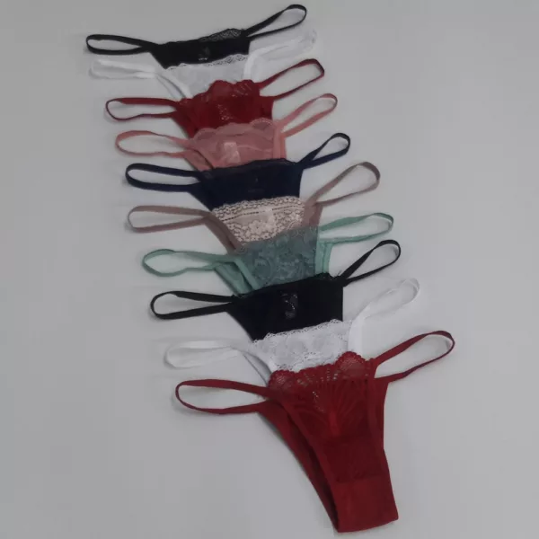 Tanga Fio em Renda Sabrina - Imagem 6