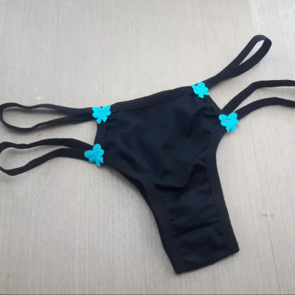 Tanga Sexy Strappy em Microfibra Vanessa - Imagem 4