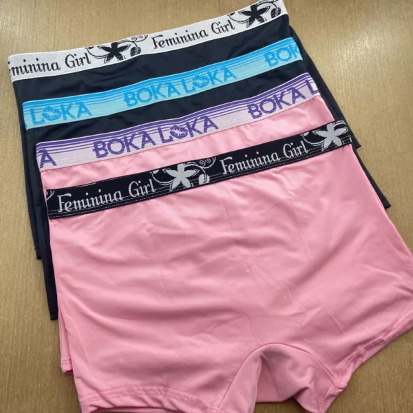 Calcinha Boxer Feminina Plus Size - Imagem 5