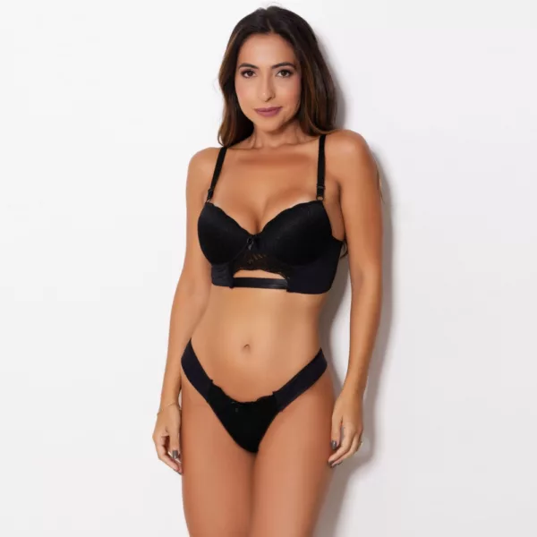 Conjunto com Bojo e Renda - Imagem 5