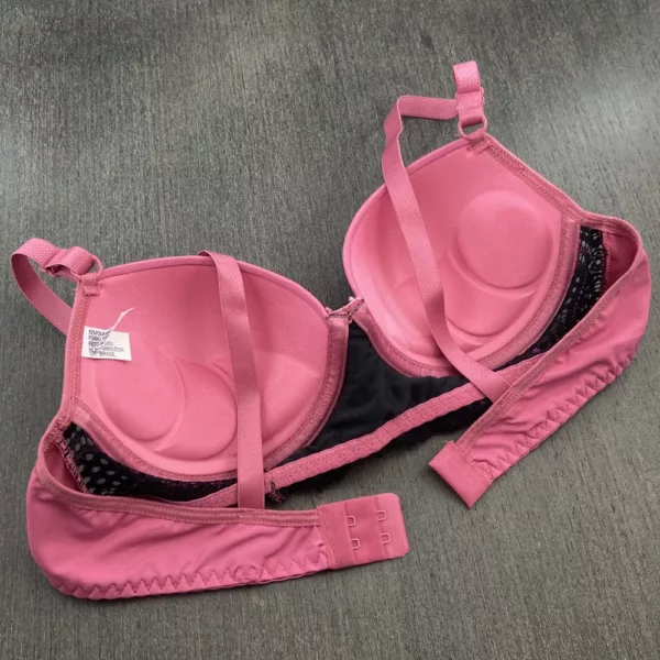 Conjunto Renda Bicolor com Bojo LBR9995