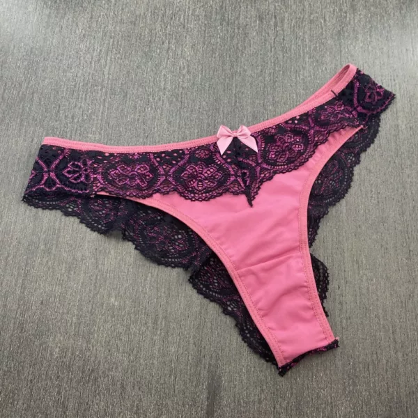 Conjunto Renda Bicolor com Bojo LBR9995