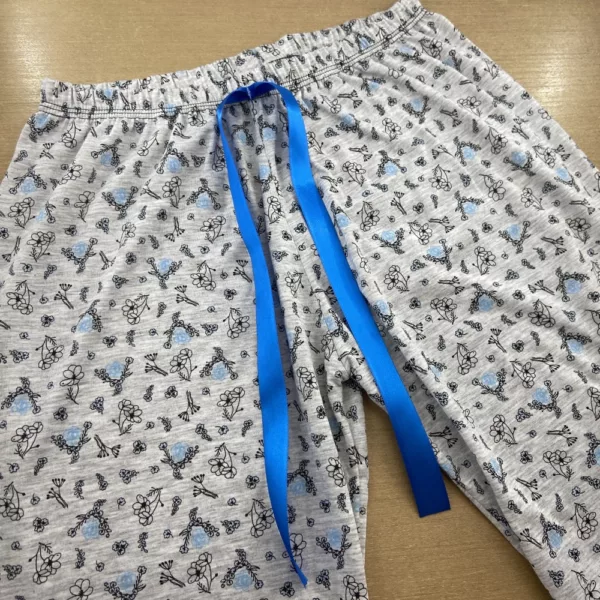 Pijama Longo Adulto Calça Estampada - Imagem 9