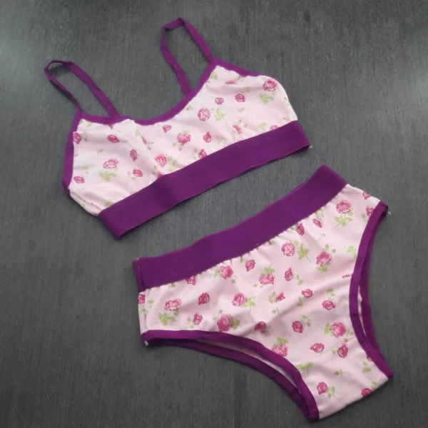 Conjunto Infantil Juvenil de Algodão Estampado - Imagem 9