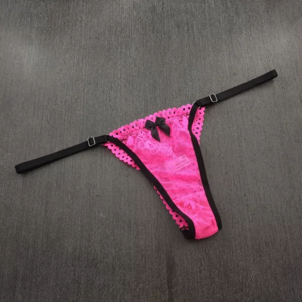 Tanga Sensual Conforto e Renda Bicolor - Imagem 6