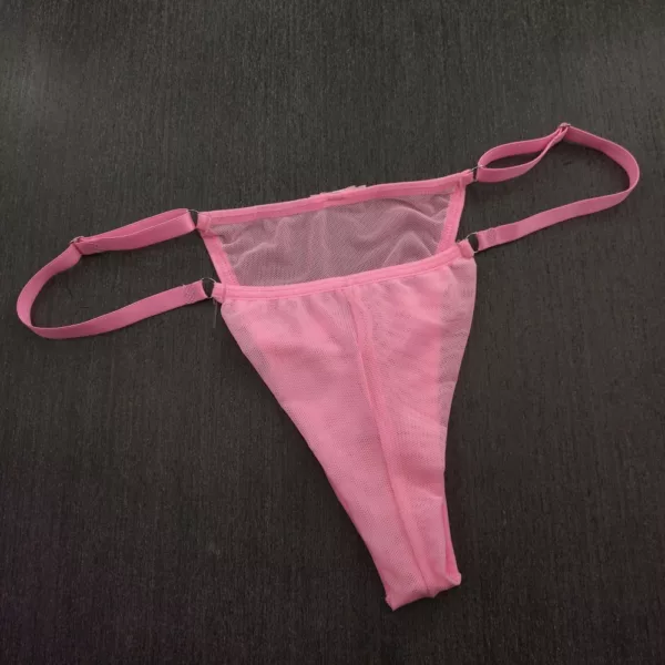 Tanga Fio Tule Regulagem - Imagem 5