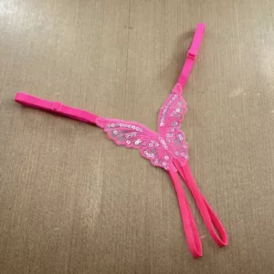 Calcinha Tanga Borboleta Assanhada