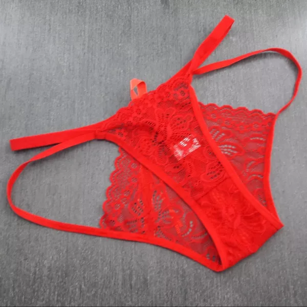Tanga em Renda Laçarote Rococó - Imagem 4
