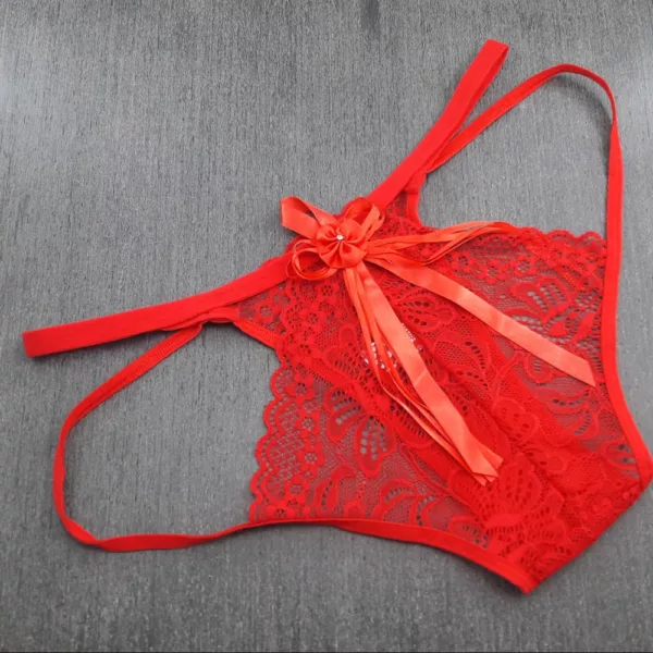 Tanga em Renda Laçarote Rococó - Imagem 5