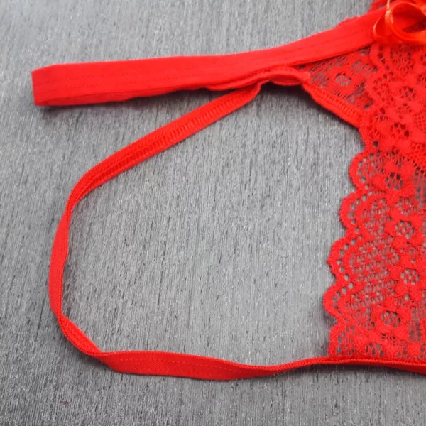 Tanga em Renda Laçarote Rococó - Imagem 7