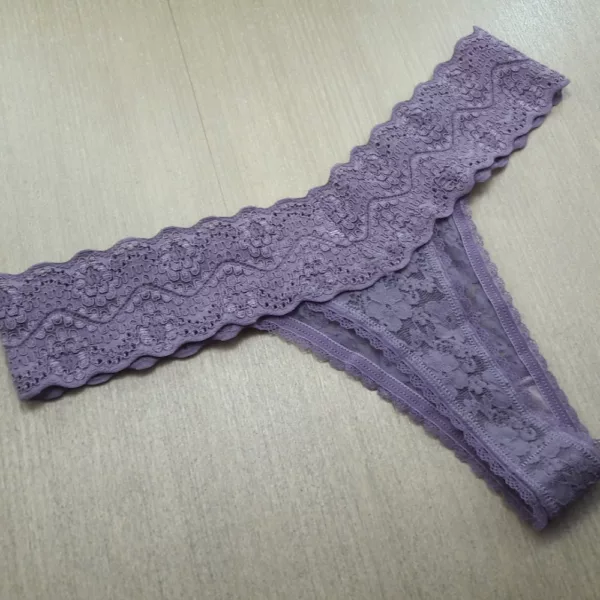 Tanga Fio Dental em Renda - Imagem 5
