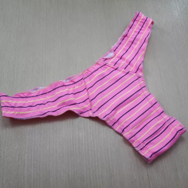 Calcinha em Micro Lisa e Estampada Babado - Imagem 8