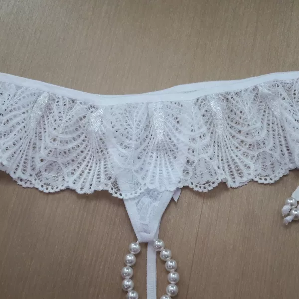 Calcinha Tailandesa em Renda com Pérolas Estimulantes - Imagem 4