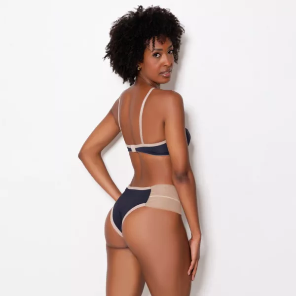 Conjunto sem Bojo Micro Lisa e Tule - Imagem 3