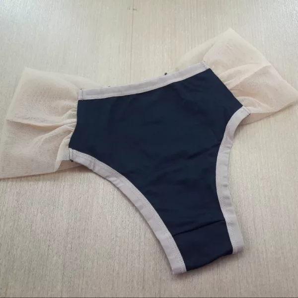 Conjunto sem Bojo Micro Lisa e Tule - Imagem 6