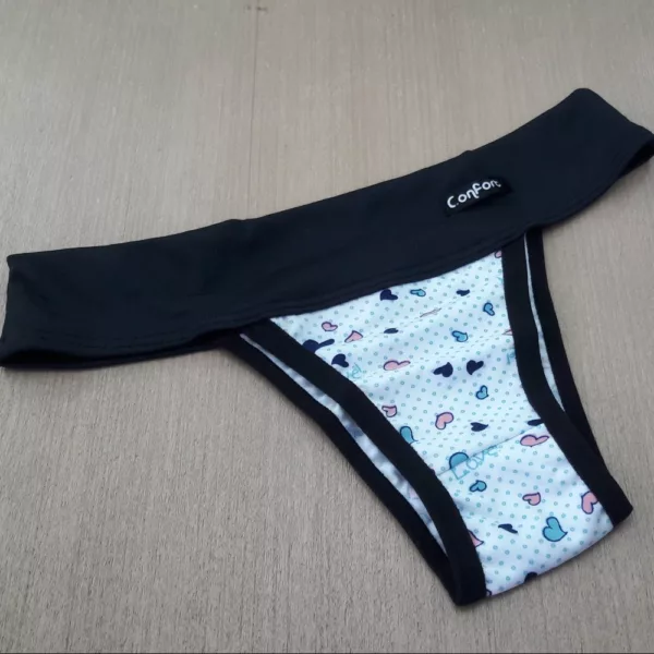 Tanga Conforto em Tecido Liso Duplo na Cintura - Imagem 5