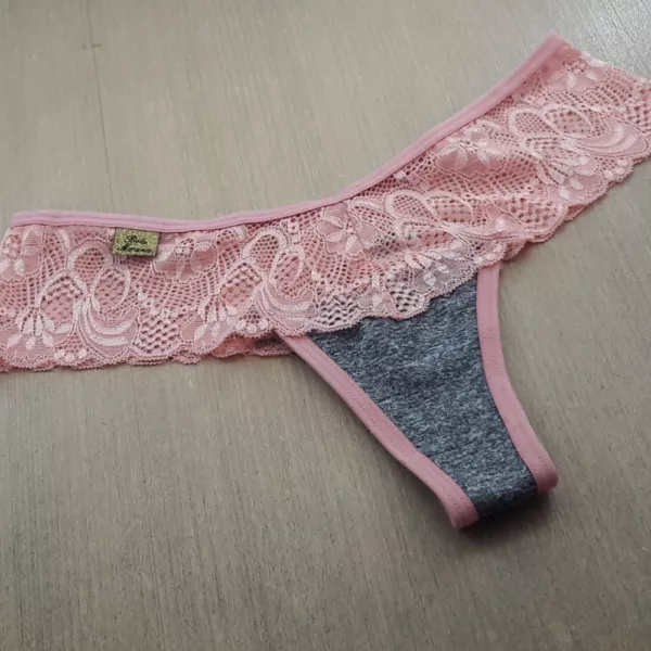 Tanga Fio Cintura em Renda - Imagem 4