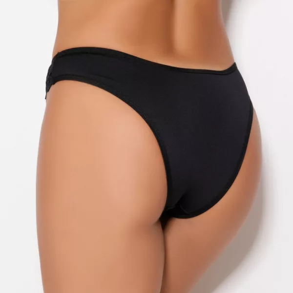 Calcinha Básica Tanga Lateral Bordado Inglês - Imagem 2
