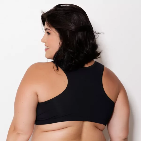 Top Sutiã Pluz Size com Bojo Removível - Imagem 2