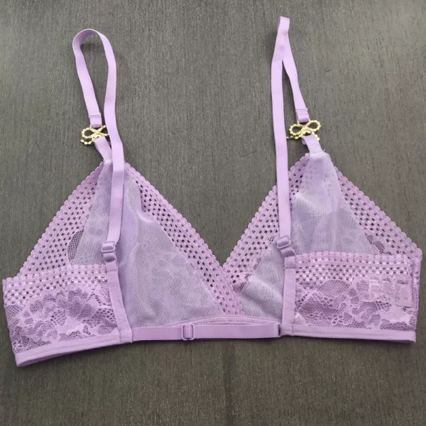 Conjunto sem Bojo em renda Laço Biju - Imagem 5