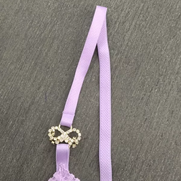 Conjunto sem Bojo em renda Laço Biju - Imagem 7