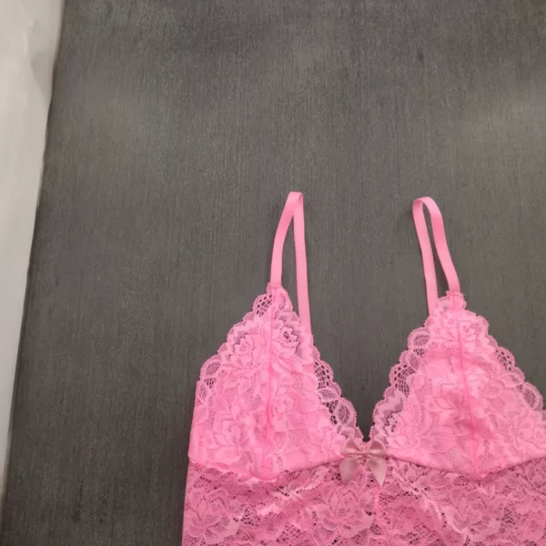 Conjunto Cropped em Renda Espera Marido - Imagem 12