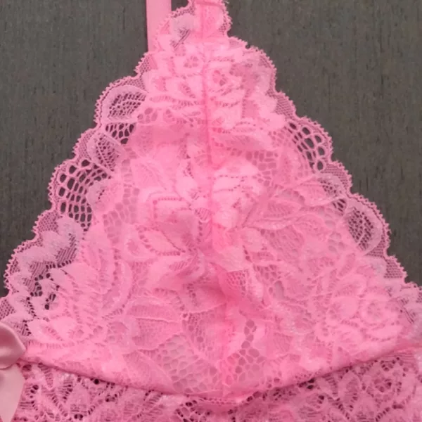 Conjunto Cropped em Renda Espera Marido - Imagem 13