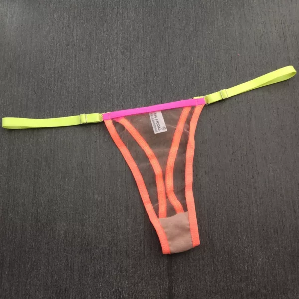 Tanga Tule Invisível Tricolor - Imagem 4