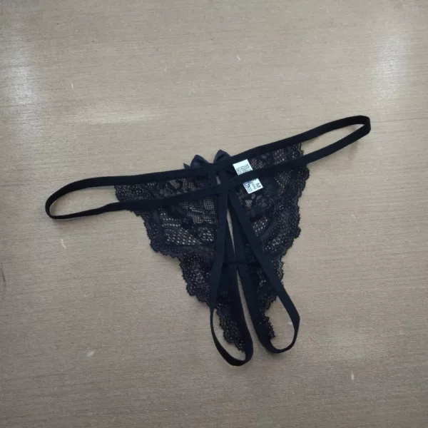 Tanga Fio em Renda Delicada Borboleta - Imagem 3