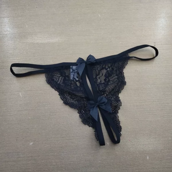 Tanga Fio em Renda Delicada Borboleta - Imagem 5