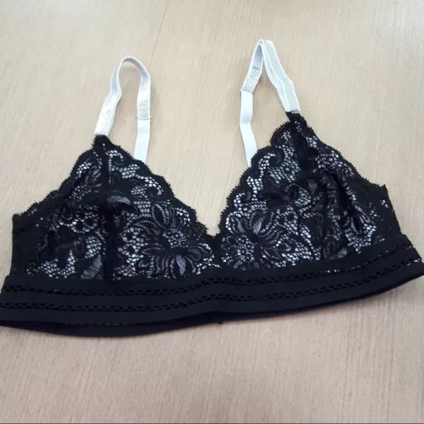 Conjunto Sensual sem Bojo sem Aro Rendado - Imagem 3