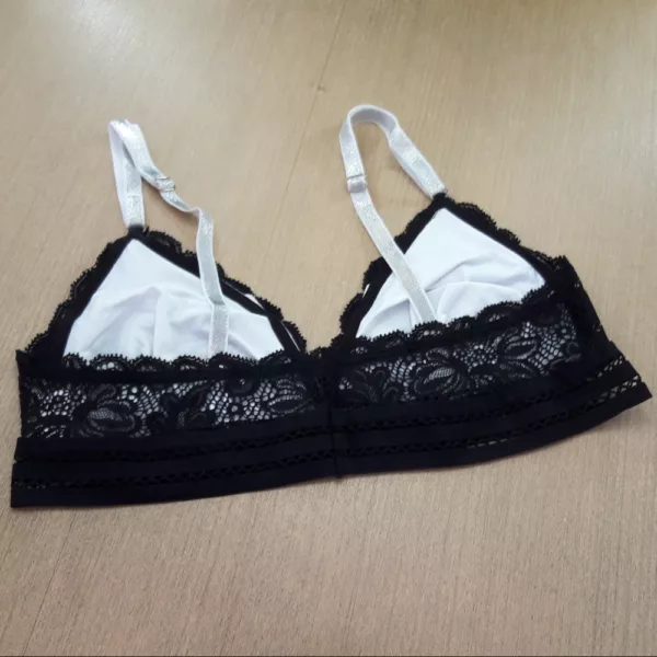 Conjunto Sensual sem Bojo sem Aro Rendado - Imagem 4