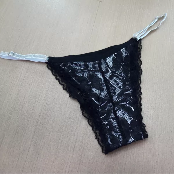 Conjunto Sensual sem Bojo sem Aro Rendado - Imagem 5