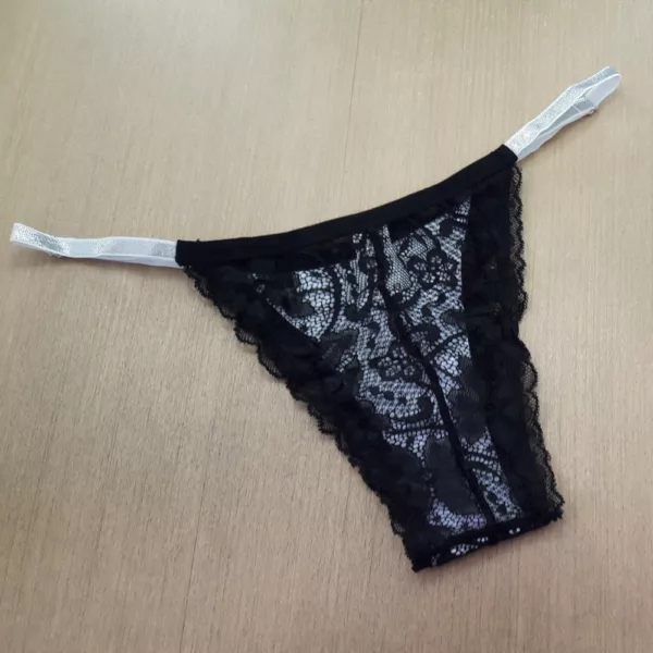 Conjunto Sensual sem Bojo sem Aro Rendado - Imagem 6