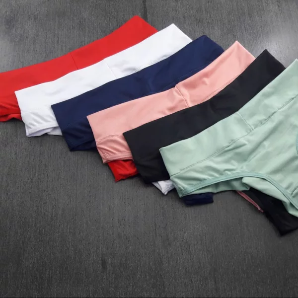 Tanga Fio Dental Cós Alto Duplo e Costas Dobrada - Imagem 7
