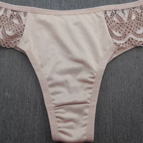 Calcinha Tanga em Renda nas Laterais Carla - Imagem 8